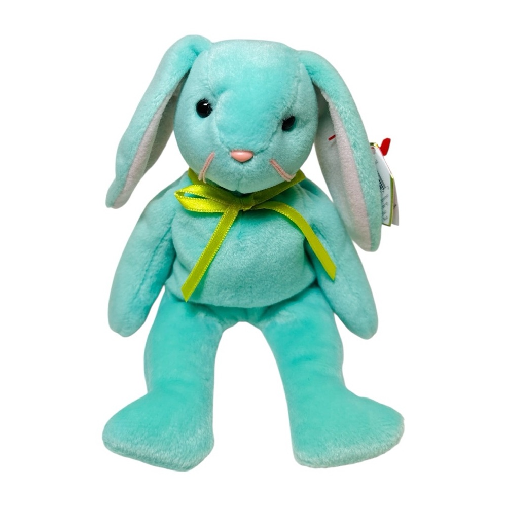 TY Beanie Baby Hippity the Bunny 1996 Retired Plush with Tags